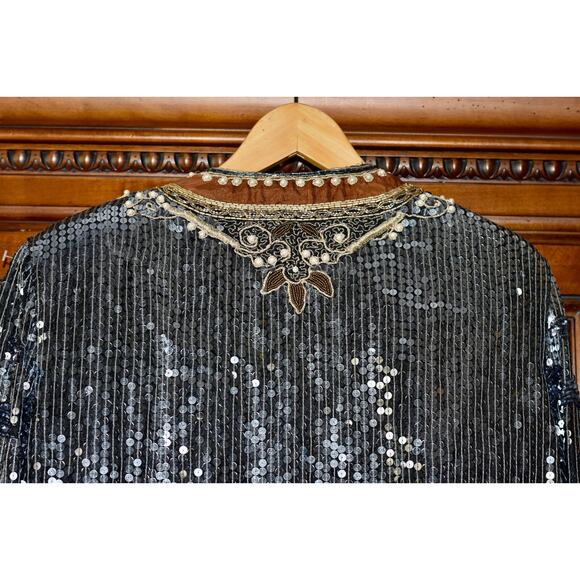 Judith Ann Creations for I Magnin Haute Couture 100% Silk 3pc Skirt Suit Size M - Picture 13 of 16